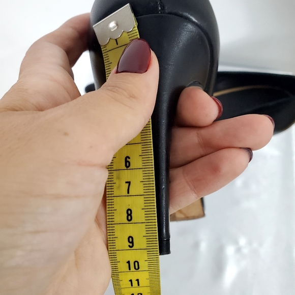 CLAUDIE PIERLOT Genuine Leather Heel shoes Pointed Toe Black - Picture 12 of 12